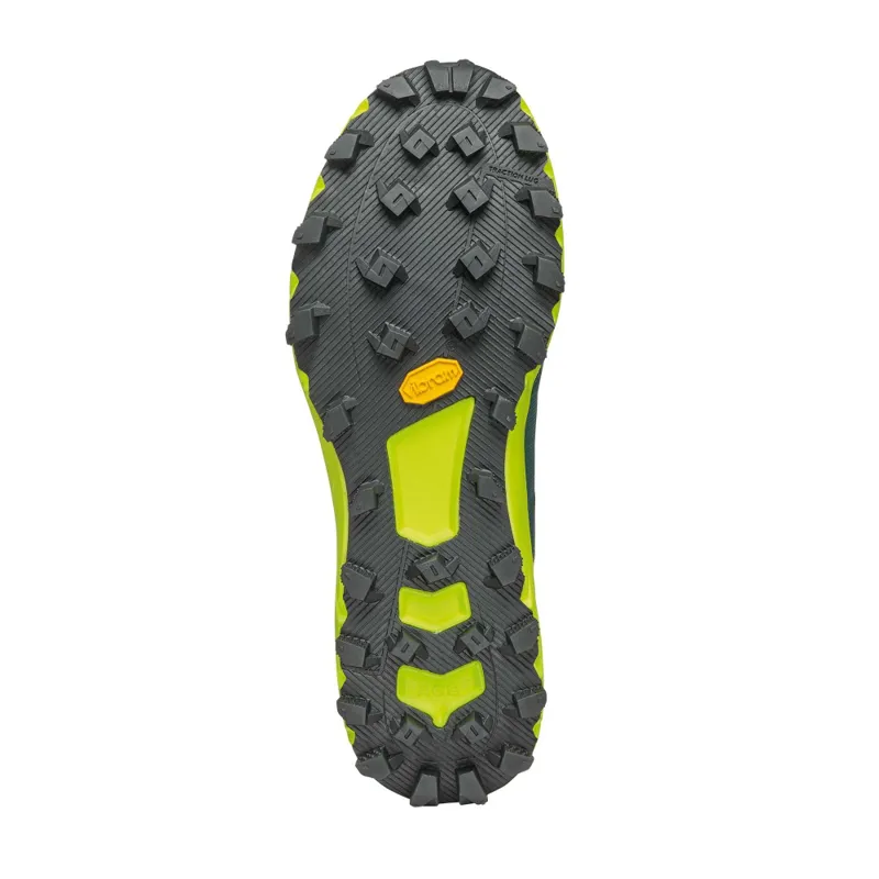 Scarpa Mens Spin ST Shoes - Dark Green Lime-6